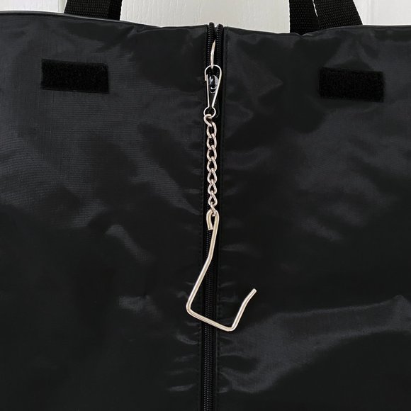 Azzaro Garment Bag - Zip Up - Black - Picture 4 of 6